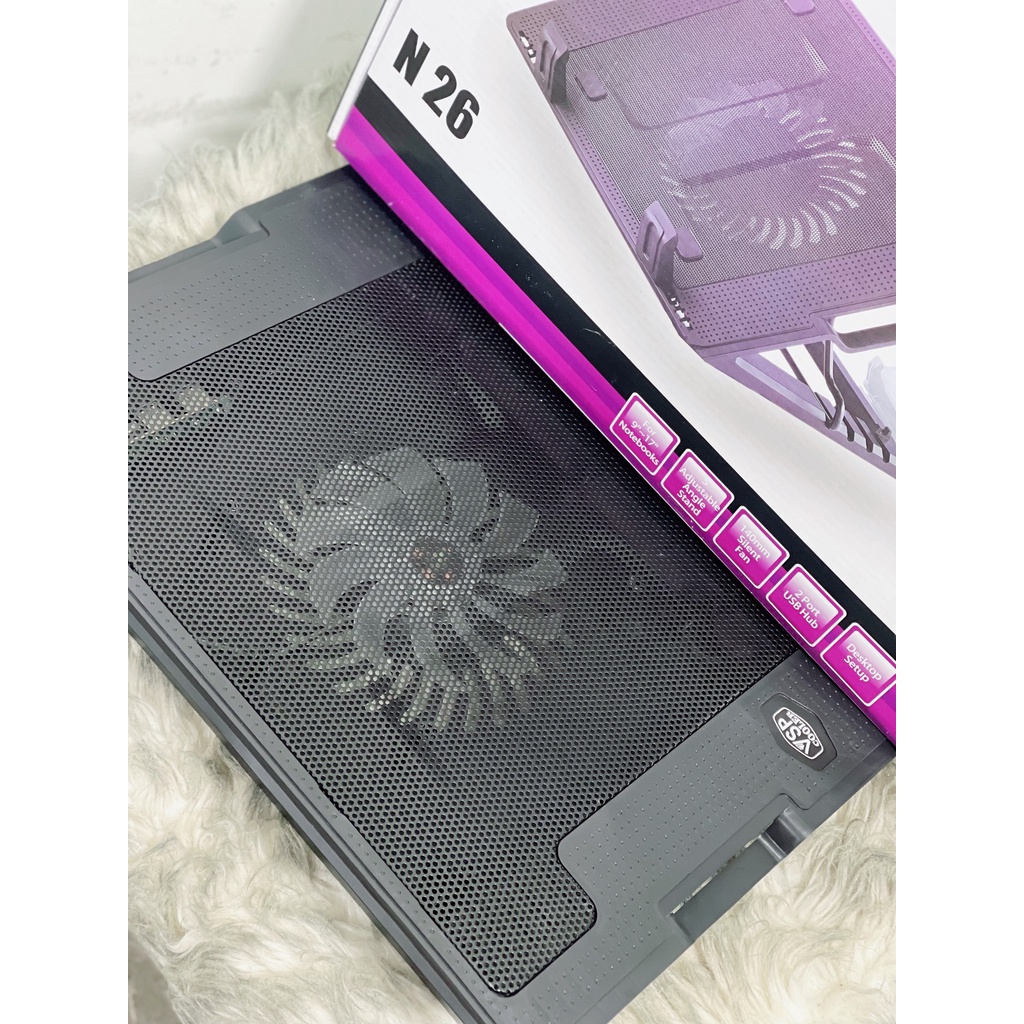 [TOXIC PC] Tản Nhiệt Laptop N23 - N26 (Fan 14cm)