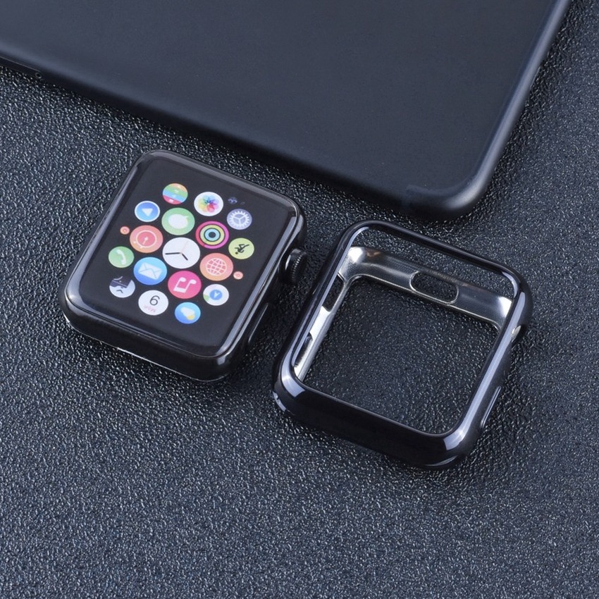 Ốp Bảo Vệ Bằng Tpu Mềm Dành Cho Đồng Hồ Apple Watch Series 6 SE 5 4 3 2 1 iWatch 44mm 42mm 40mm 38mm