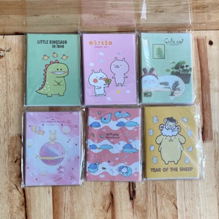 SỔ TAY GHI CHÉP NHỎ GIẤY HÌNH