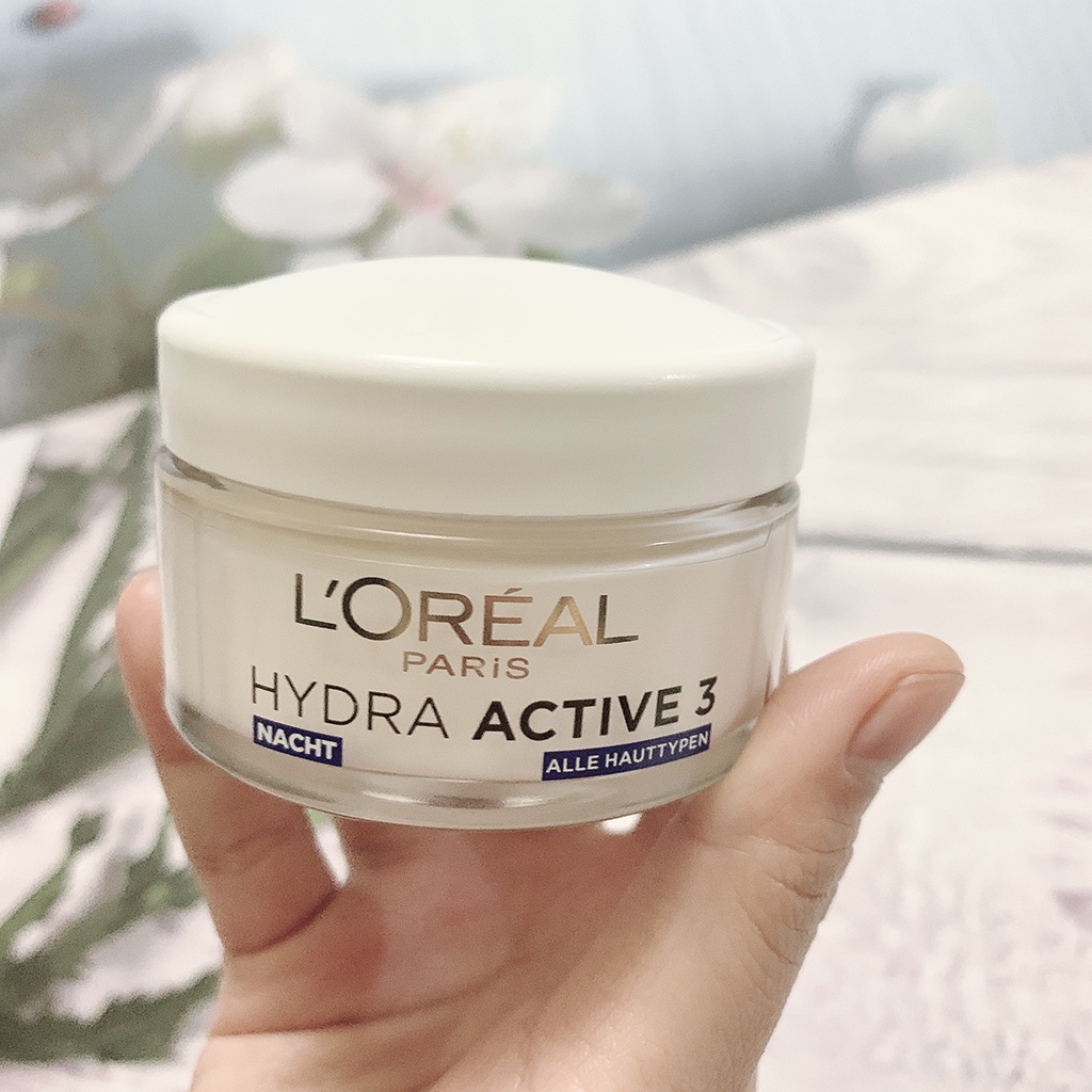 Kem dưỡng Loreal Hydra Active ngày đêm, kem dưỡng ẩm da mặt  giúp tái tạo phục hồi căng mịn làn da