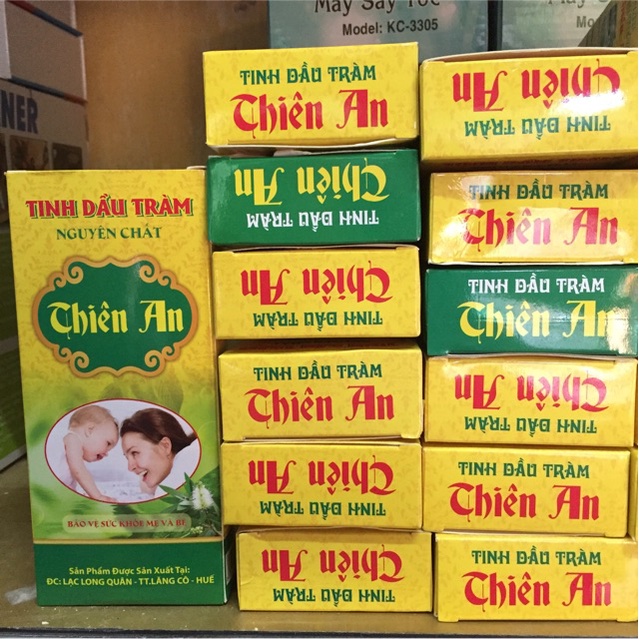 Dầu tràm nguyên chất Thiên An chai 100ml