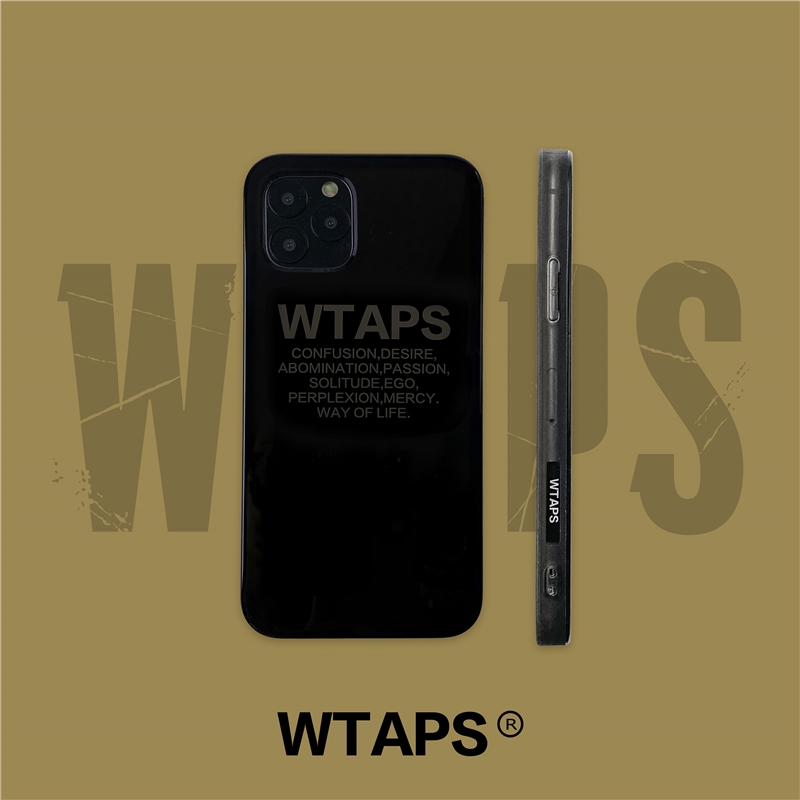 iPhone 12 Ốp điện thoại mềm trong suốt WTAPS cho iPhone 11 Pro max i7 i8 plus X XR XS MAX | BigBuy360 - bigbuy360.vn