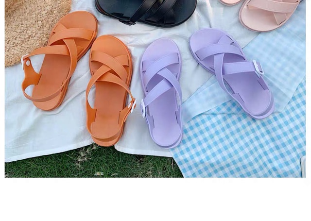 Dép cao su quai chéo ❤️