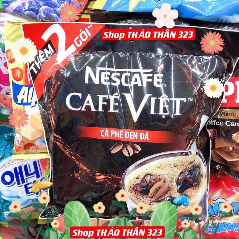 Cà phê  NESCAFE CAFE Việt - CAFE SỮA 3in1 ĐẬM ĐÀ(Đỏ)-ĐẬM ĐÀ HƠN (Xanh)