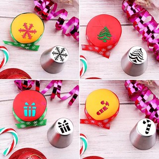 Bộ đui bắt kem 3D Noel kèm chốt