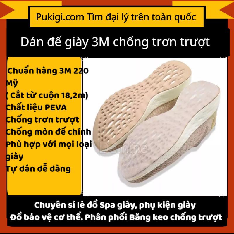 Miếng dán 3M bảo vệ đế giày ,chống trơn kích thước 15x70cm
