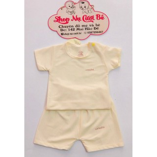 Đồ bộ UNCHI cài vai tay ngắn