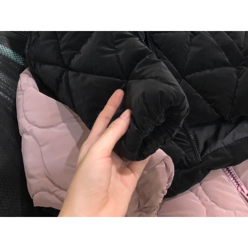 Áo phao Zara dư xịn trần trám cho bé gái