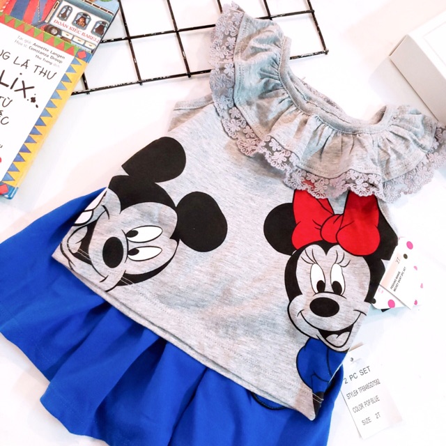 Set mickey bé gái