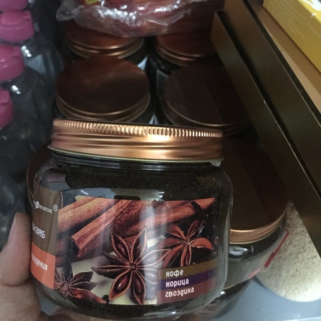 Tẩy da chết quế hồi