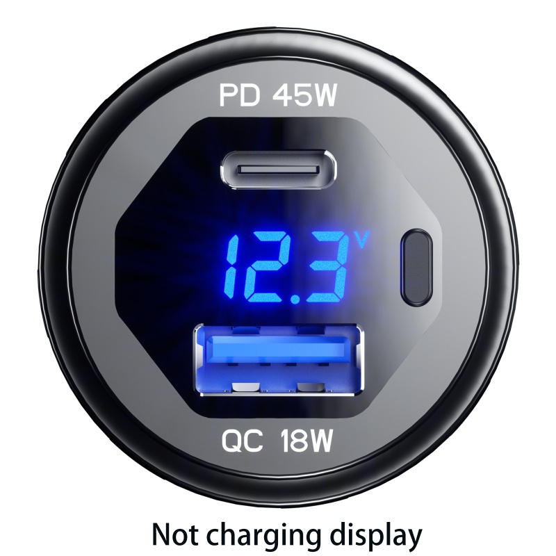Cục Sạc zzz Power Adapter 45W Type C PD + 18W Cho QC 3.0 USB Chống Nước