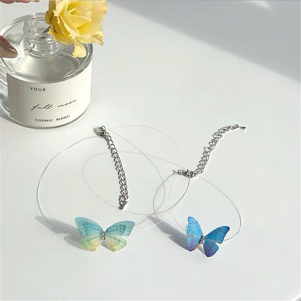 MAG Vòng cổ Mặt Hình Bướm Thời Trang Cho Nữ