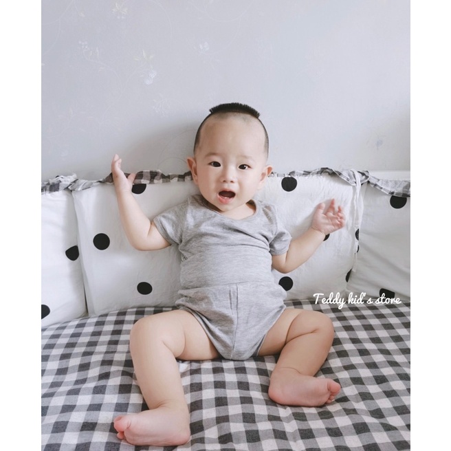 Quẩn áo trẻ em Mẫu bộ cộc Minkymom cho bé