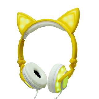 Tai Nghe Mèo Led Phát Sáng Cute Chuẩn Music Cao Cấp
