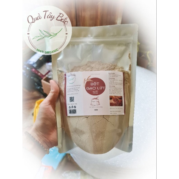 Bột gạo lứt huyết rồng rang tay Giảm cân Lợi sữa Eatclean