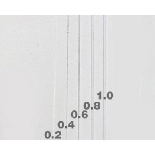 Dao kẻ lằn chìm MS012  5 lưỡi 0,2 / 0,4 / 0,6 / 0,8 / 1,0 mm cho mô hình (Bộ 5 Mũi Chisel)