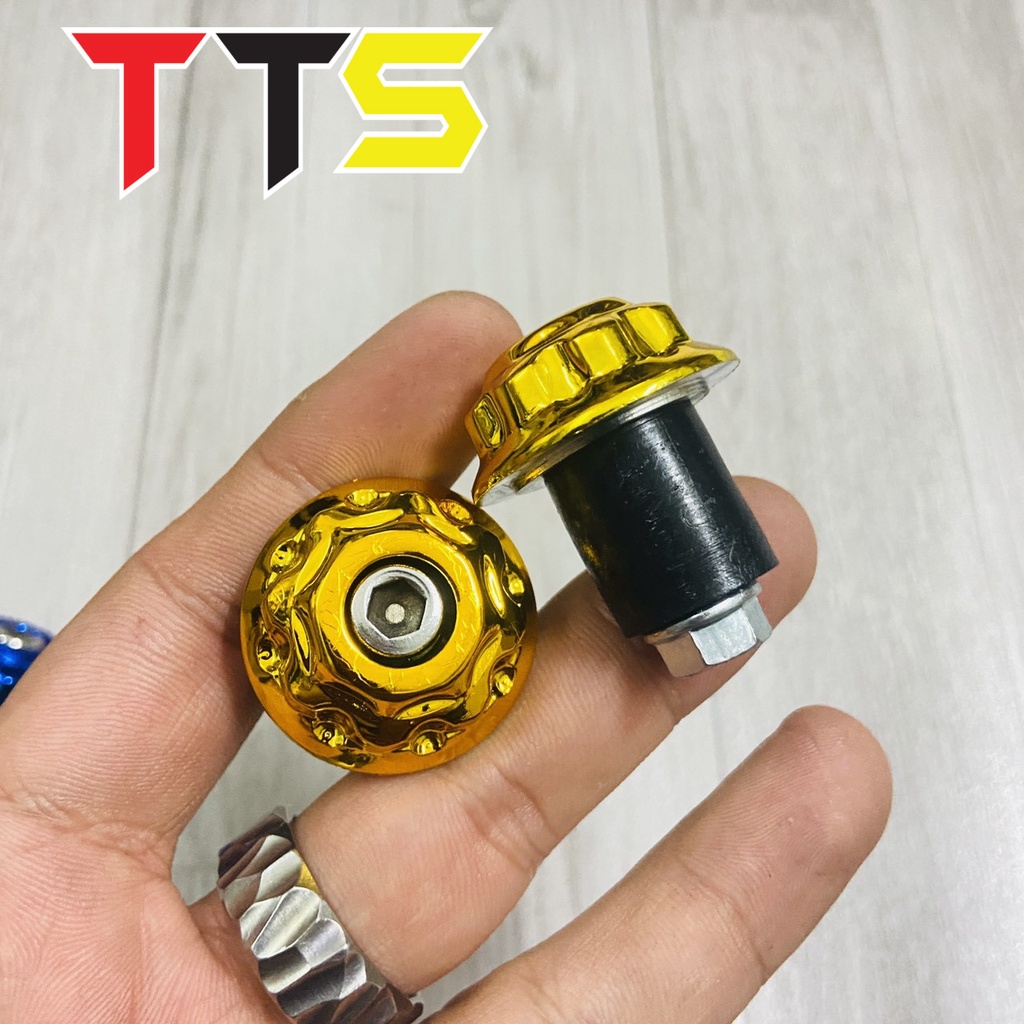 Gù tay lái mạ chrome siêu bóng nhiều màu sắc sử dụng cho các loại xe Honda,Yamaha, Suzuki