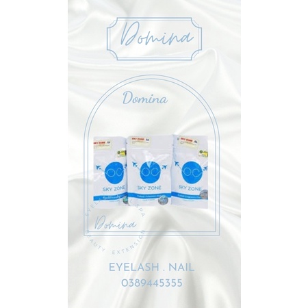 ( Chính hãng )Keo nối mi Sky Zone_keo nối mi_Domina_mi khay_mi fan_uốn mi_dụng cụ mi_Domina