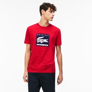 T-shirt Lacoste full tem tag codu