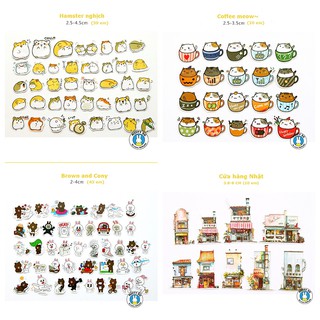 Bộ sticker Nhật chủ đề Anime