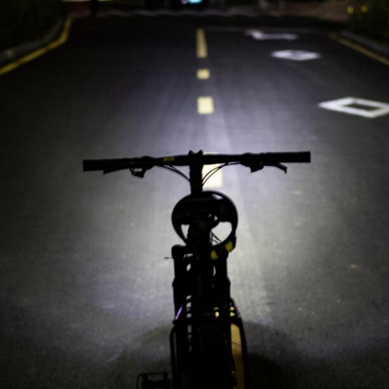 Bộ Đèn Pha Trước Và Sau Xe Đạp Điện 36V 48V 60V Tích Hợp Loa E-Bike