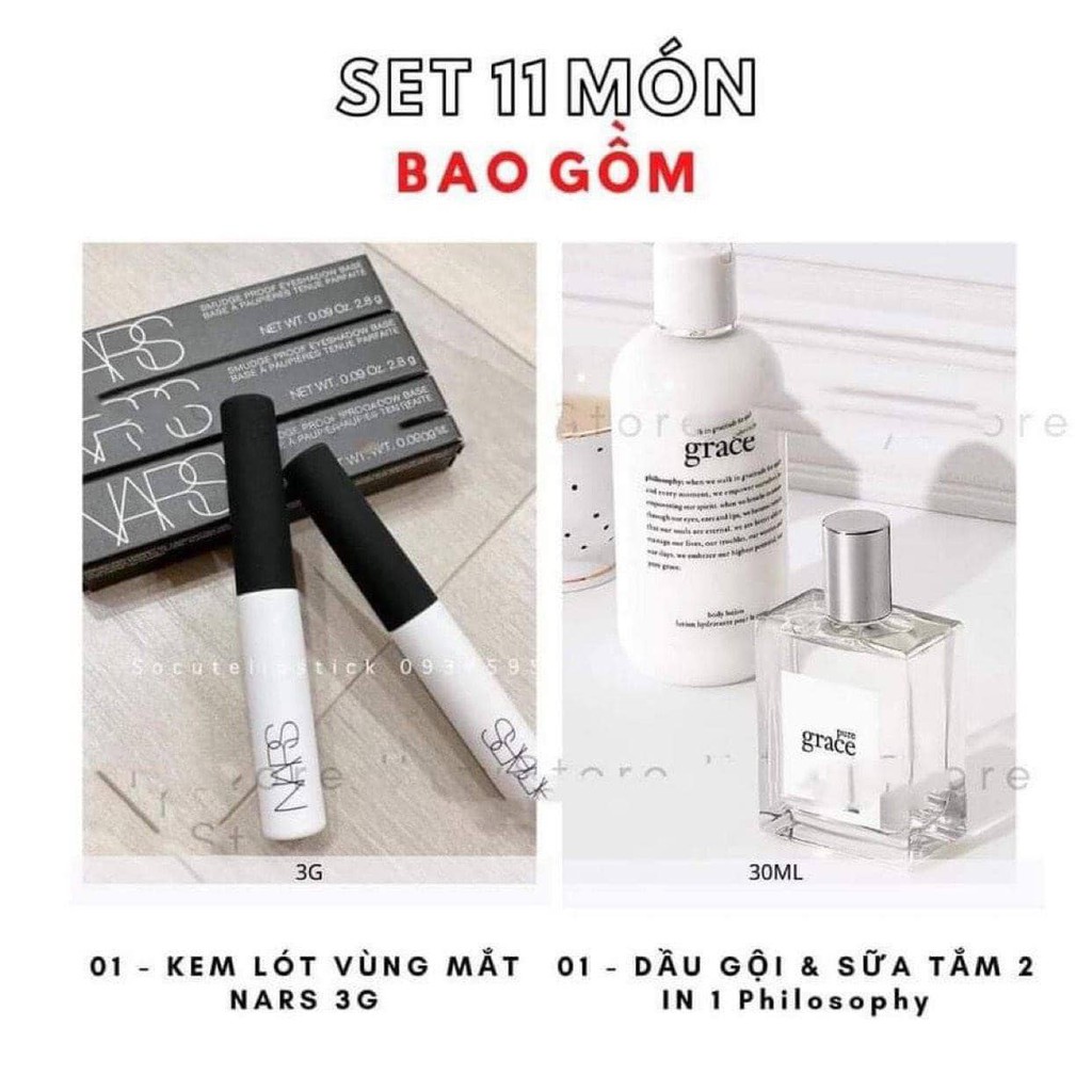 [BILL US] Set dưỡng da 11 món Beauty Bestie