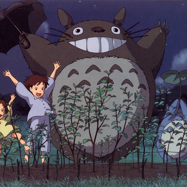 Poster anime totoro khổ a4 1-5 tấm