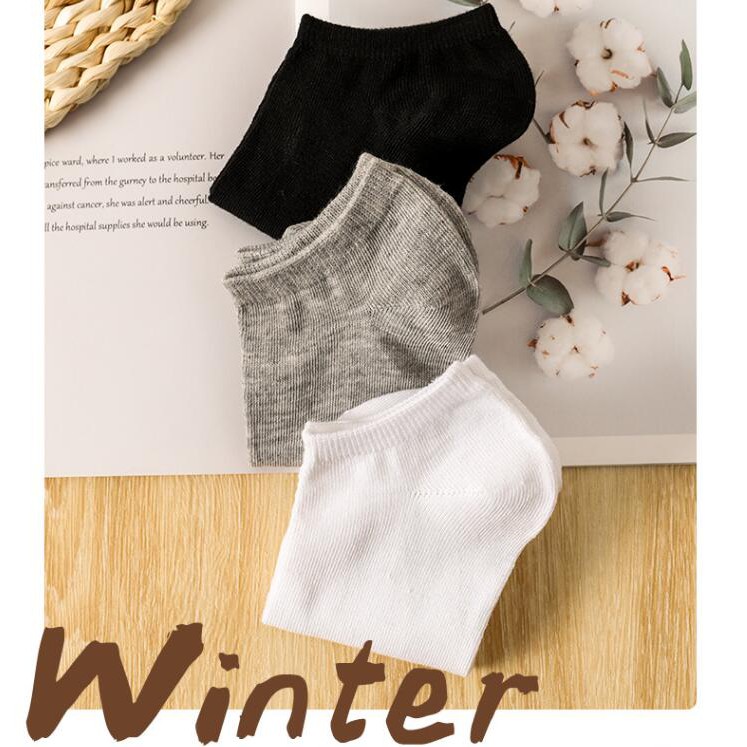 Đôi vớ cotton màu trơn thoải mái trẻ trung thời trang dành cho nam