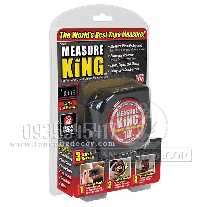 Thước Đo Điện Tử 3 In 1 MEASURE KING - A080038