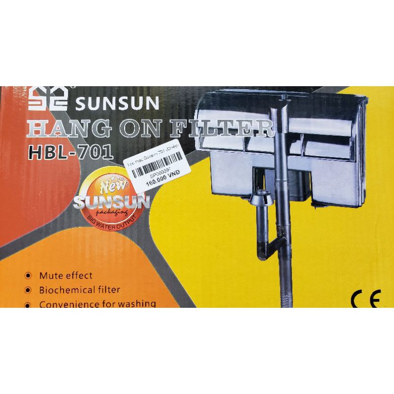 Lọc thác bể cá SUNSUN HBL-701