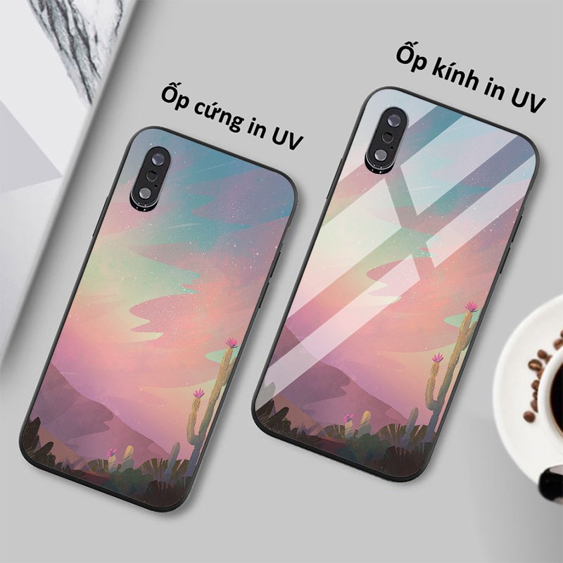 Ốp lưng iphone giá sỉ in hình hoàng hôn tím trên sa mạc - ip 6s/6/7/8 plus/x/xr/xs max/11 pro max/12 promax Scenery0026