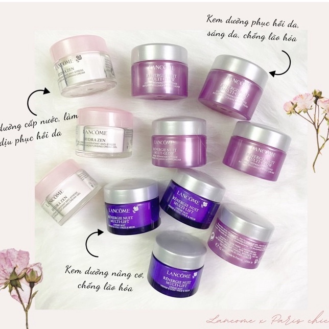 Kem dưỡng ngày Lancome Renergie Multi Glow 15ml chống lão hóa, sáng da