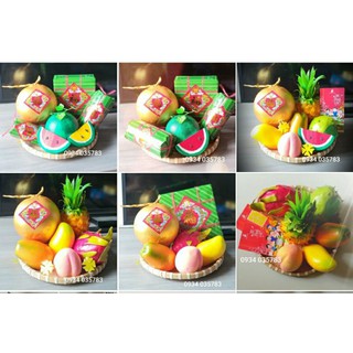 Mẹt ngủ quả 3 trong 1 "dừa đủ xài" trang trí tết