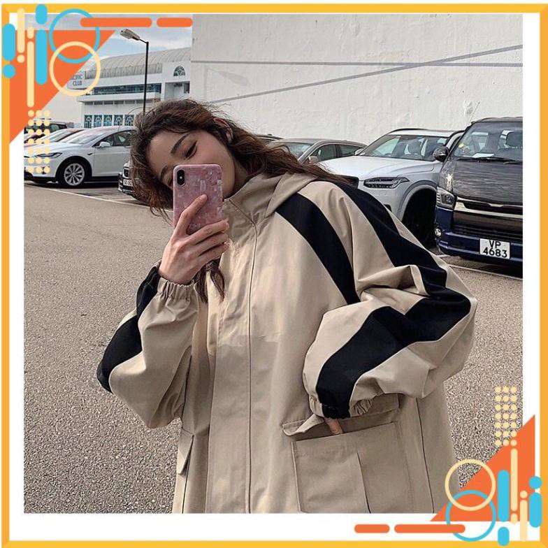 [FREESHIP] ÁO KHOÁC KAKI -ÁO KAKI HỘP 2 SỌC TAY , KHOÁC KAKI FORM RỘNG SÀNH ĐIỆU AX | BigBuy360 - bigbuy360.vn