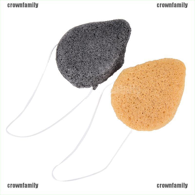 (hàng Mới Về) Bông Rửa Mặt Konjac Tự Nhiên Tẩy Tế Bào Chết Làm Sạch Da