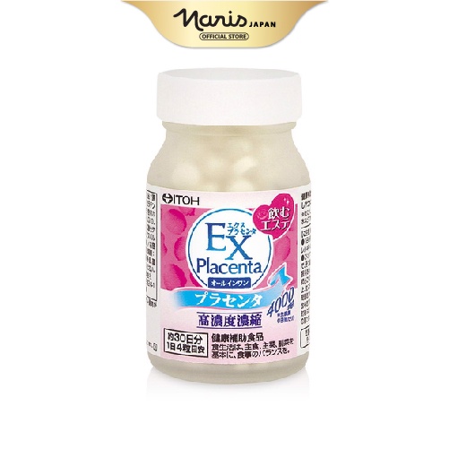 Viên Uống Làm Đẹp Naris Itoh Ex Placenta 120 viên