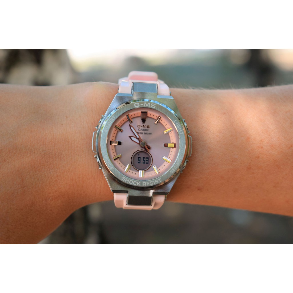 Đồng Hồ Nữ Casio Baby-G MSG-S200-4ADR Chính Hãng | Casio Baby-G MSG-S200-4A Pin Năng