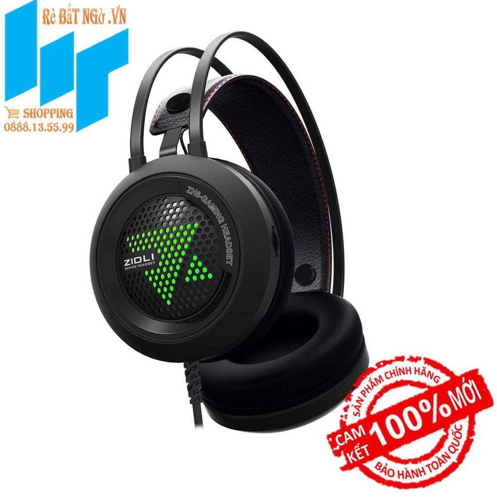 Tai nghe Over-ear Zidli ZH6 7.1 Đen