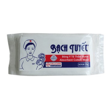 [CHÍNH HÃNG - GIÁ RẺ] Bạch Tuyết Bông gòn Y tế thấm nước Absorbent Cotton Wool 25g 45g 100g - Đông Anh Pharma