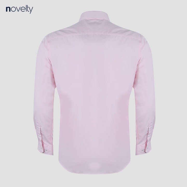 Áo sơ mi nam Novelty dài tay màu hồng nhạt NSMMMNMTCR191273D | BigBuy360 - bigbuy360.vn