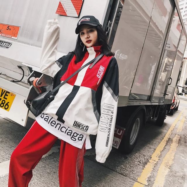 [Mã WASTMAY giảm 15% tối đa 30K đơn 150K] [ORDER] Áo khoác gió unisex Ubesco phối ulzzang hot hit kèm ảnh thật | BigBuy360 - bigbuy360.vn