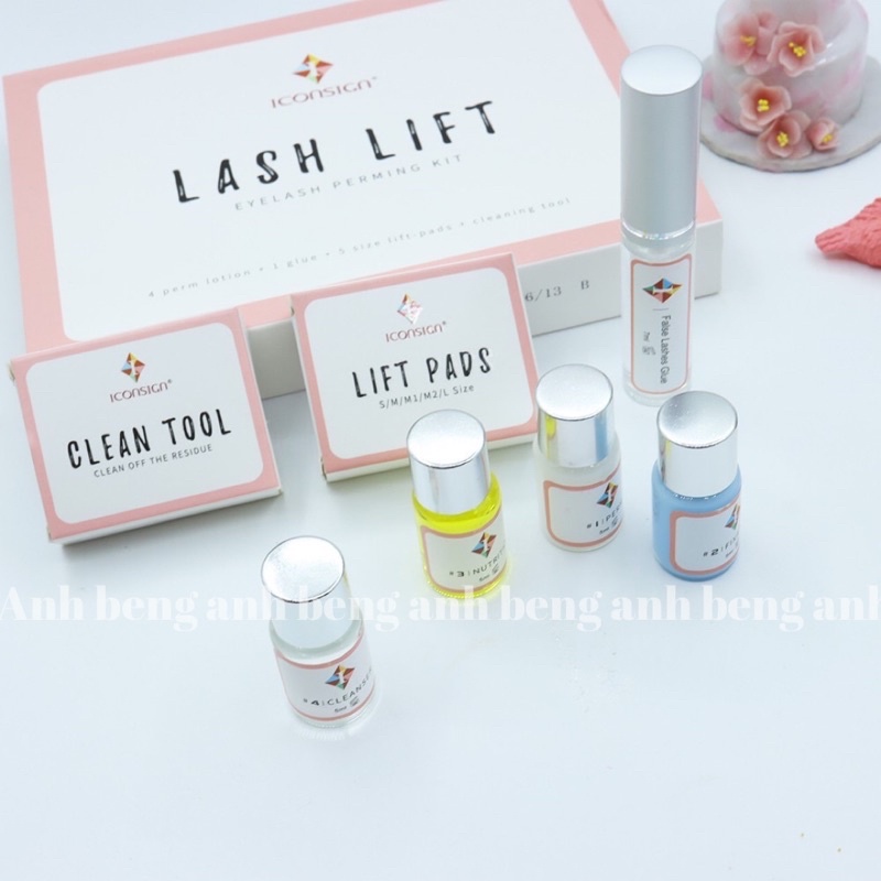 Sét Bộ Uốn Mi 3d 6d Colagel. uốn LASH LIFT