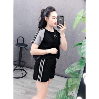 Bộ quần áo thể thao nữ đi dạo phố, đi chơi, đi tập sang chảnh
