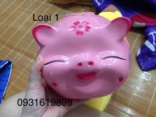 Lợn đất tiết kiệm. Lợn híp may mắn