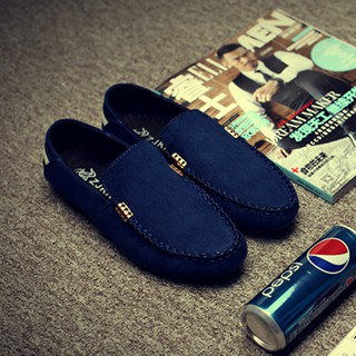 Giầy da lộn, giầy slipon GL111