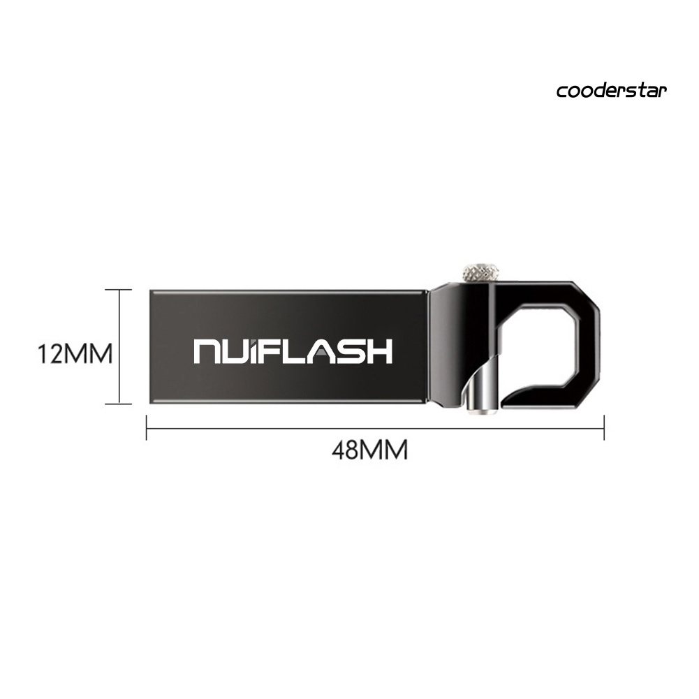 COOD-st Nuiflash 4-128GB Metal Mini USB 3.0 Disk Data Storage Flash Drive for PC Laptop