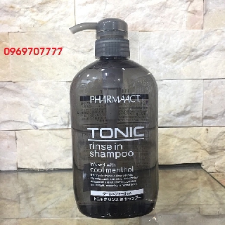 [Giá tốt] Dầu gội xả Tonic bạc hà dành cho nam 600ml - Chính hãng