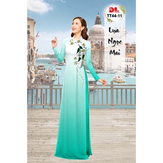 Vải áo dài in 3D 4035