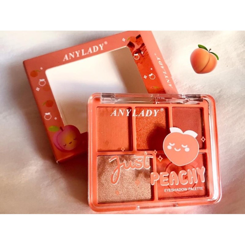 Bảng Phấn Mắt 5 Ô Anylady Just Peachy (nhiều bảng màu lựa chọn)