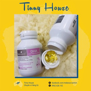 DHA Bầu Bioisland 60 Viên, DHA Bioislands Pregnancy Phát Triển Trí Tuệ Cho Bé
